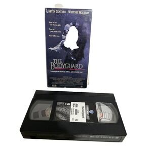The Bodyguard VHS 1992 Movie Whitney Houston Kevin Costner Warner Home Video